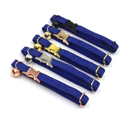 Blue Corduroy Cat dab tshos Set